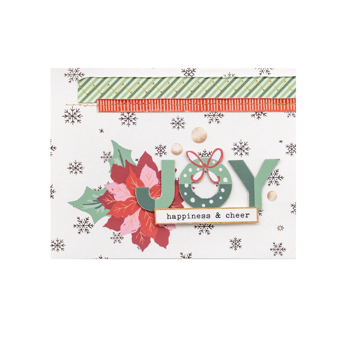 Crate Paper A2 Cards W/Envelopes (4.375"X5.75") 40/Box-Mittens & Mistletoe