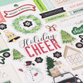 Load image into Gallery viewer, Vicki Boutin Evergreen & Holly Chipboard Stickers 12"X12"-Icons & Phrase
