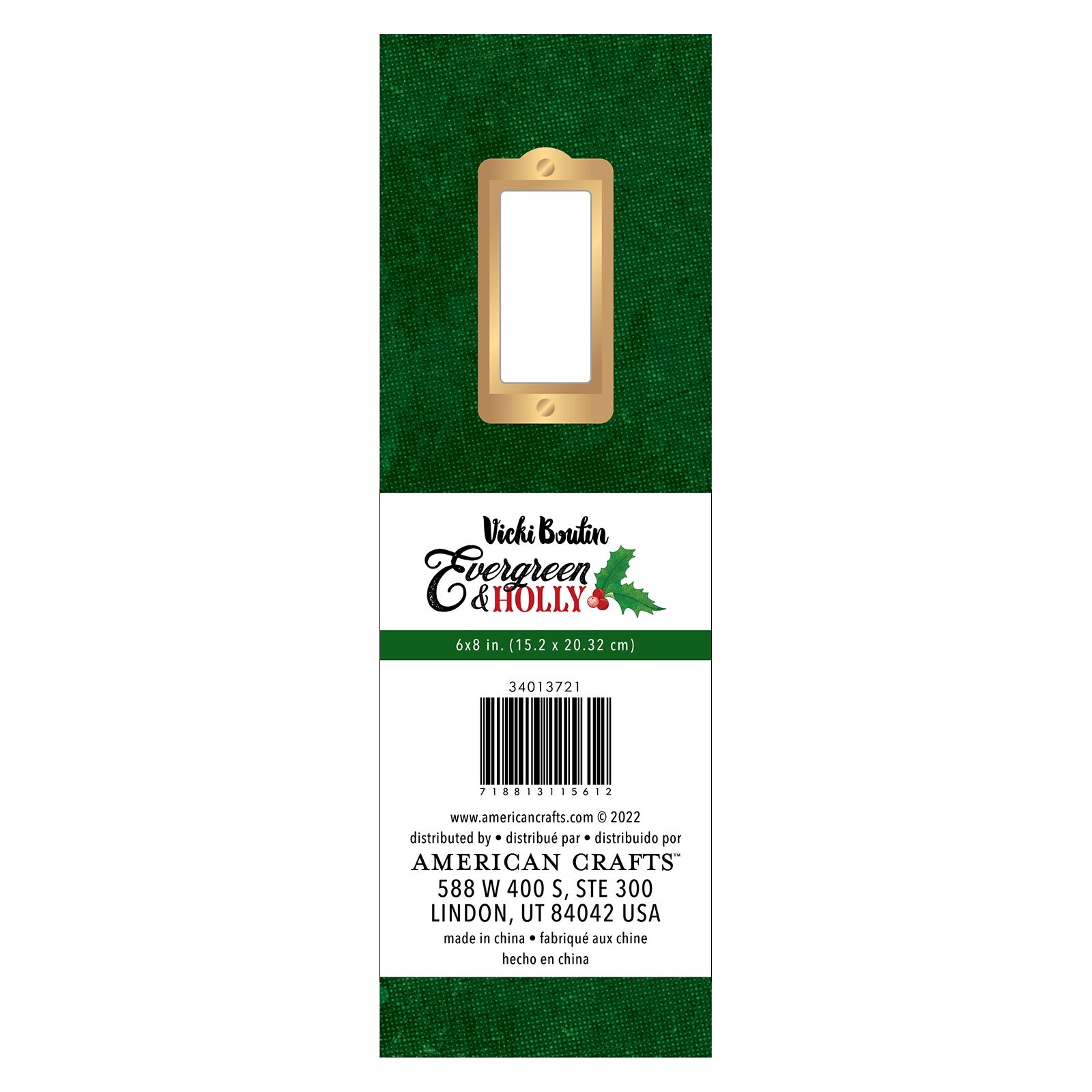 Vicki Boutin Evergreen & Holly 6x8" Album Set