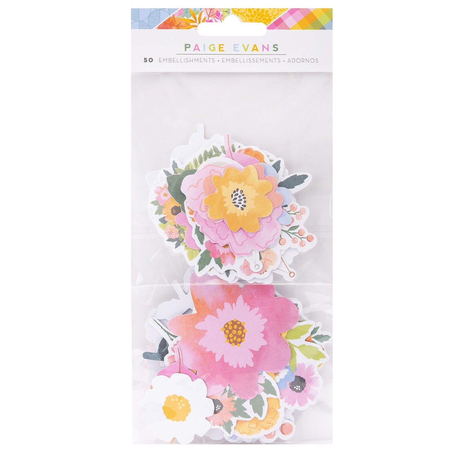 Paige Evans Garden Shoppe Ephemera Cardstock Die-Cuts-Floral