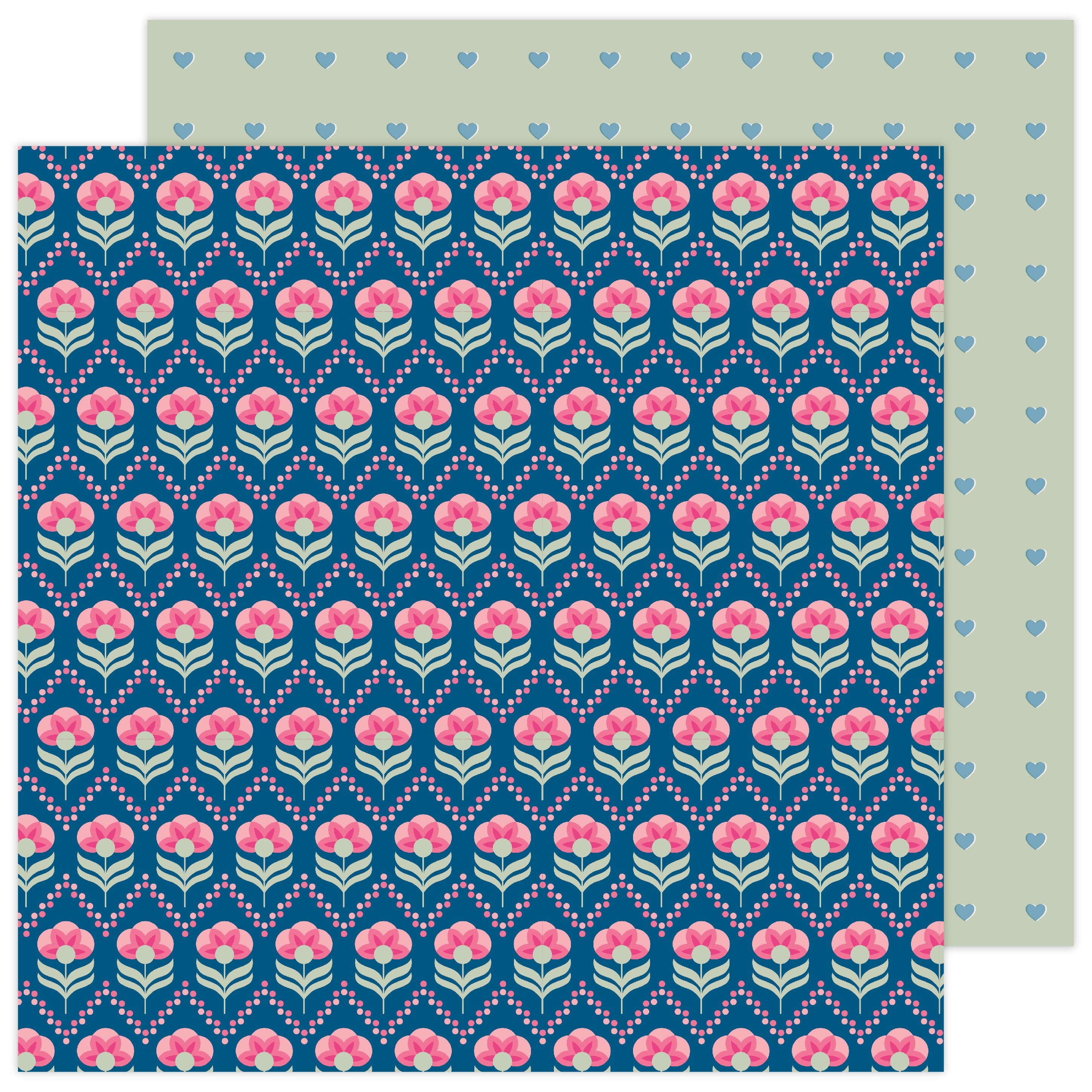 Jen Hadfield Stardust Double-Sided Cardstock 12x12" - Groovy, 25 pack
