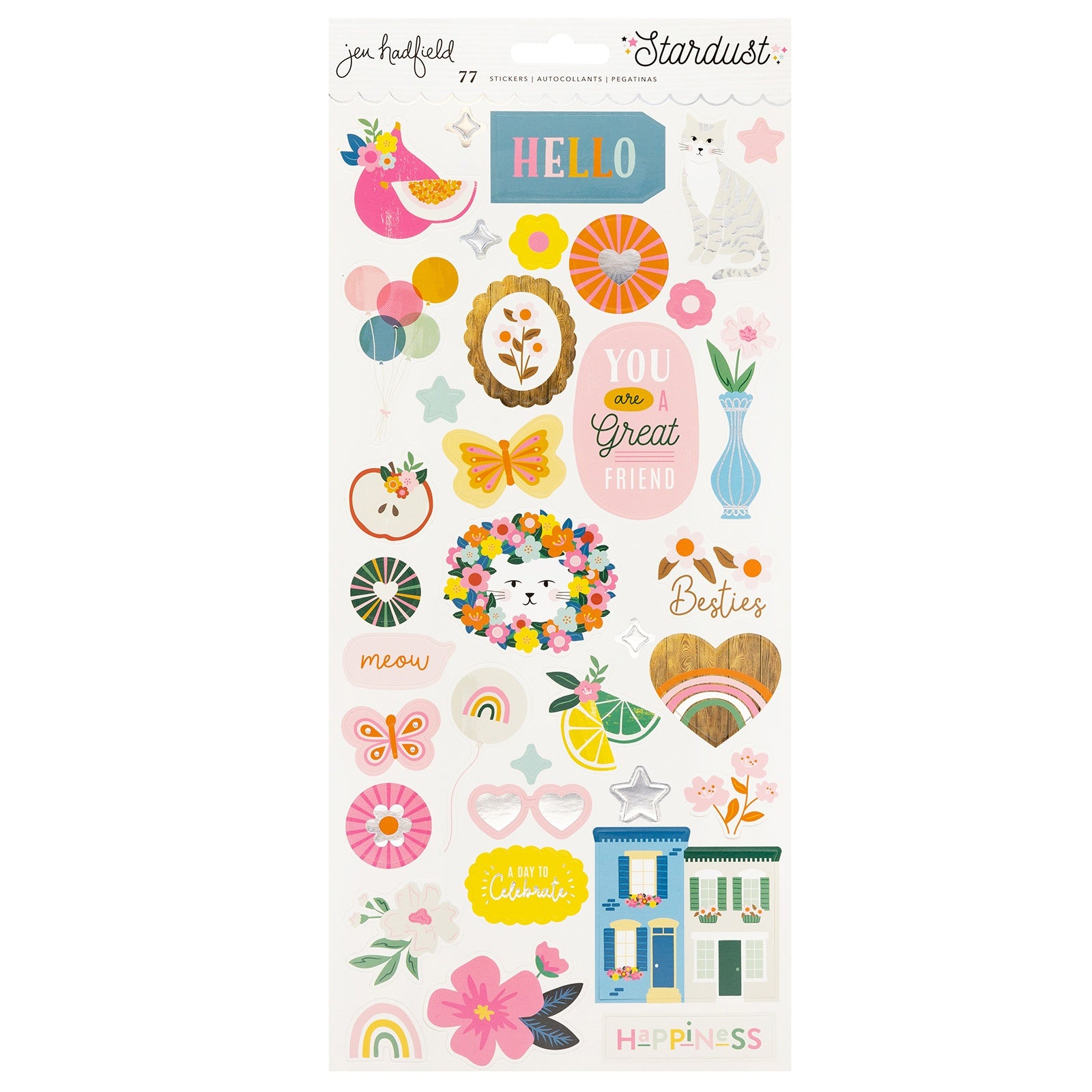 Jen Hadfield Stardust Cardstock Stickers Set
