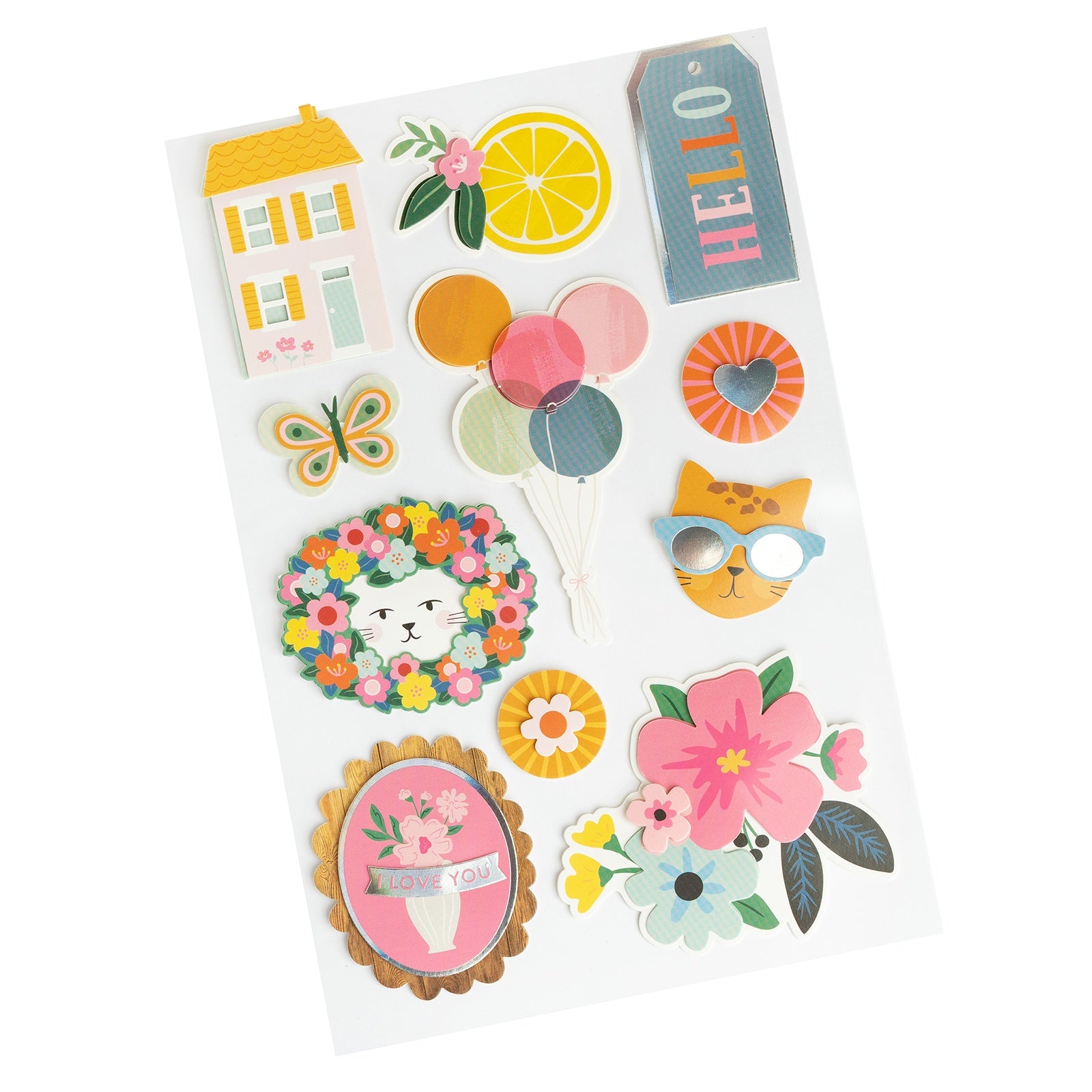 Jen Hadfield Stardust Layered Stickers Set