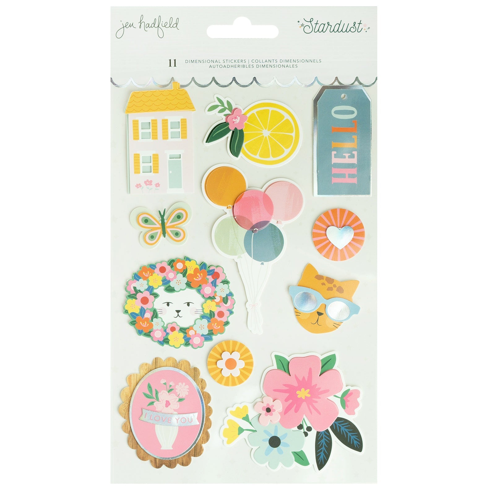 Jen Hadfield Stardust Layered Stickers Set