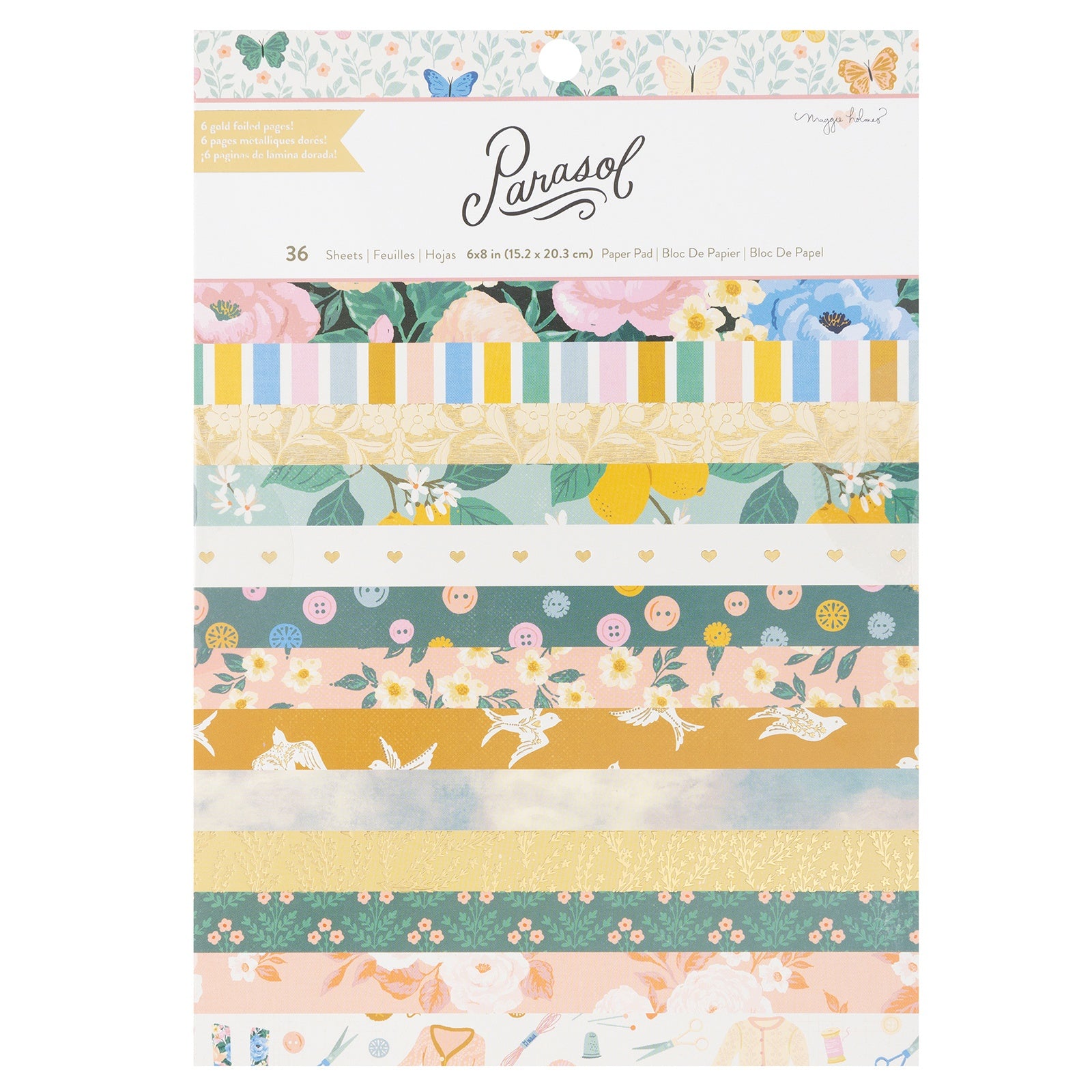 Maggie Holmes Parasol 6x8" Paper Pad