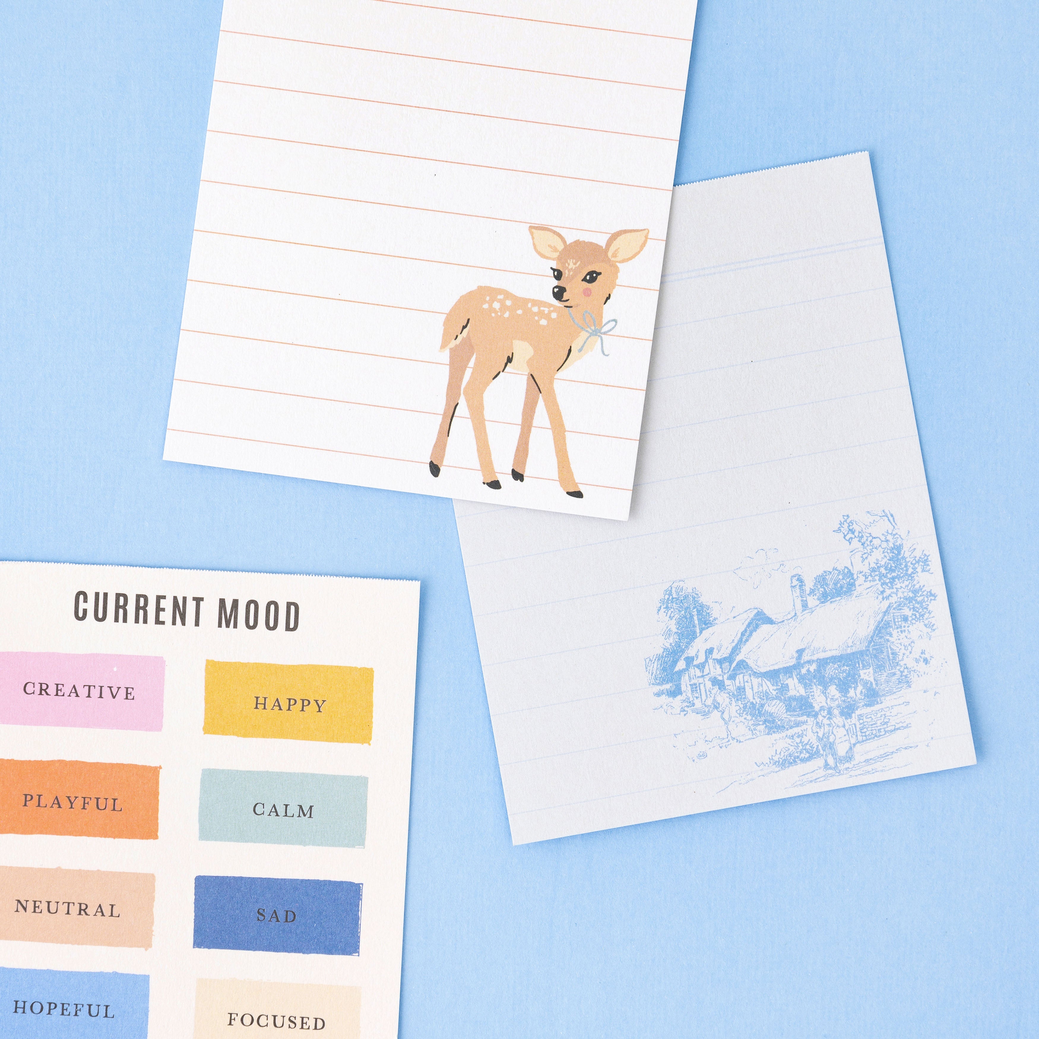 Maggie Holmes Parasol Notecard Pad 3"X4" 40/Pkg