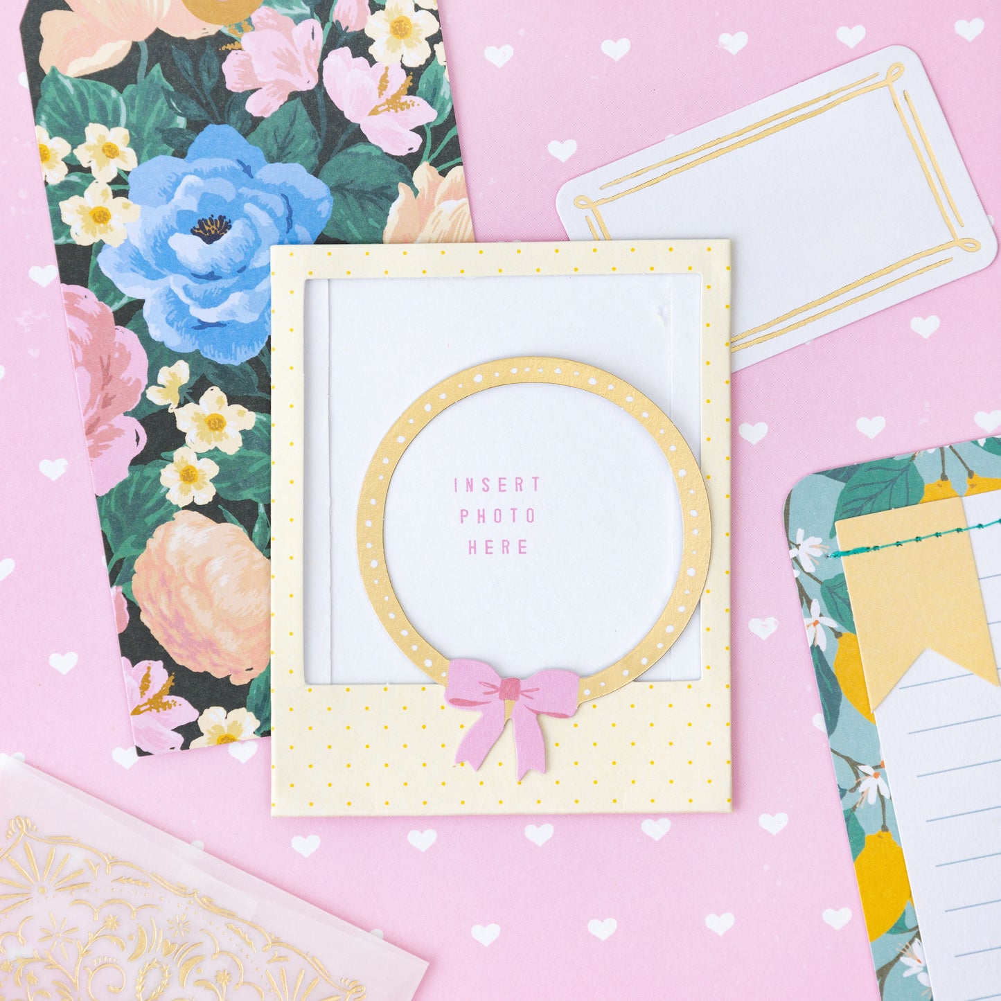Maggie Holmes Parasol Stationery Pack-W/Gold Foil