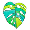 Load image into Gallery viewer, Colorbok Makit & Bakit Melting Crystal Suncatcher Kit-Palm Leaf
