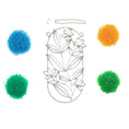 Load image into Gallery viewer, Colorbok Makit & Bakit Melting Crystal Suncatcher Kit-Flower
