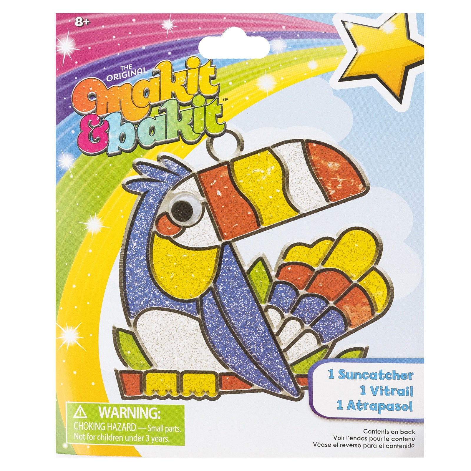 Makit & Bakit Toucan Suncatcher Kit