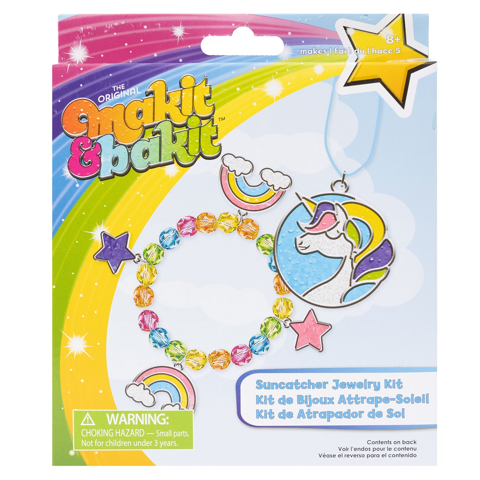 Colorbok Makeit & Bakeit Suncatcher Jewelry Kit-Fantasy