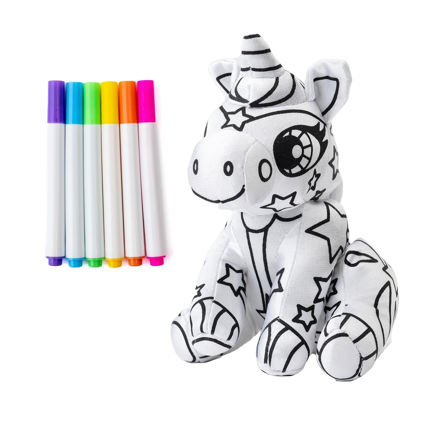 Colorbok Make It Colorful! Color Your Own Plush-Unicorn