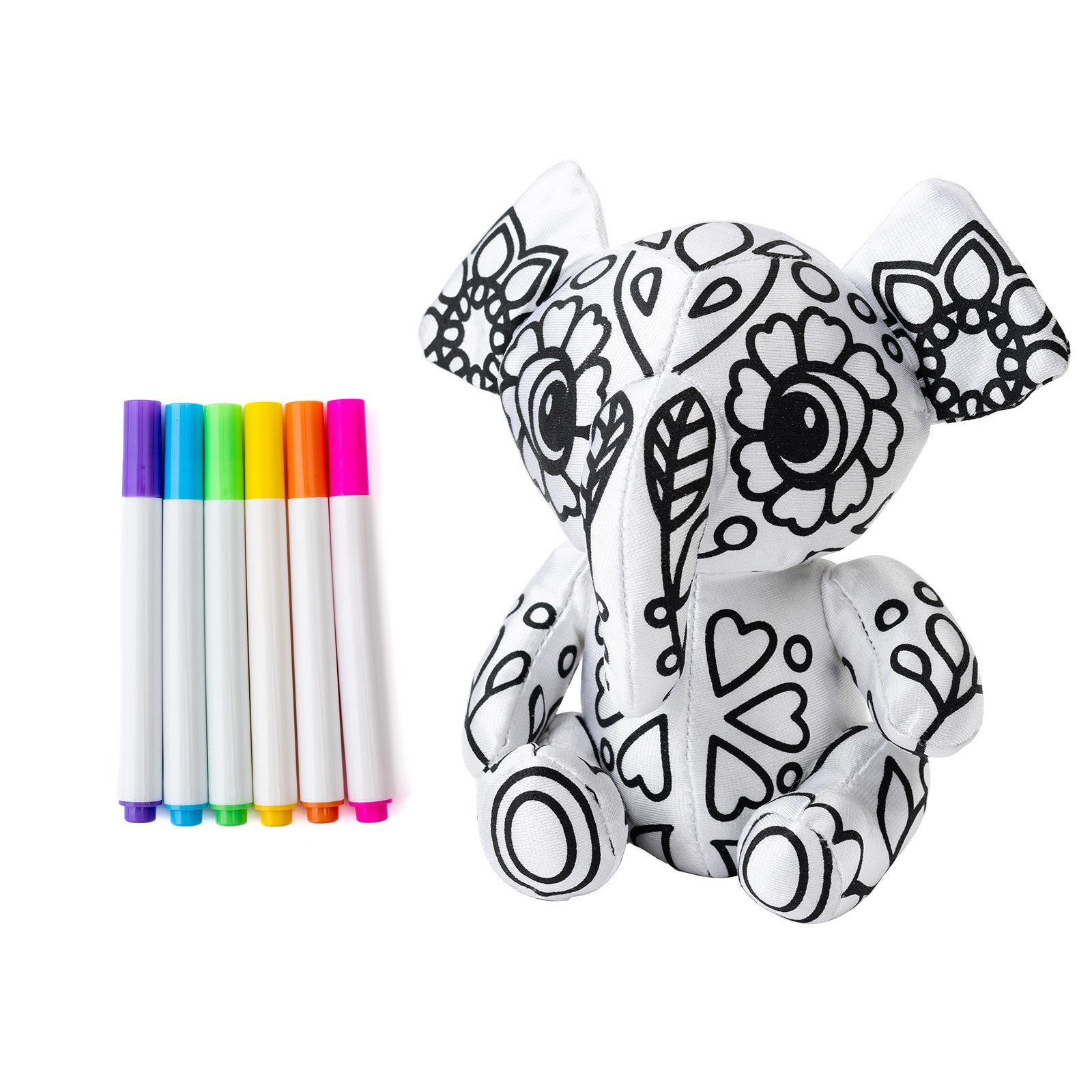 Colorbok Make It Colorful! Color Your Own Plush-Elephant