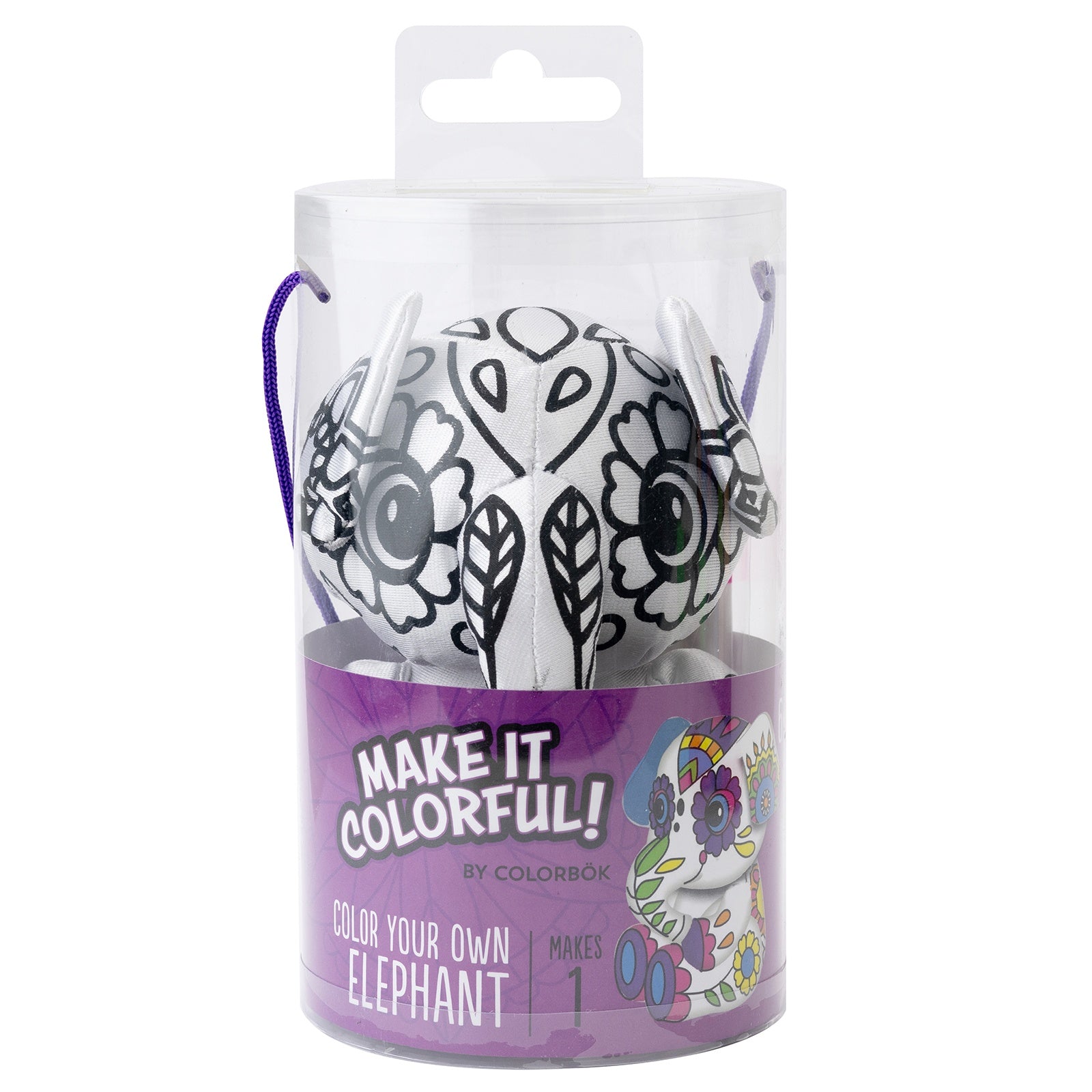 Colorbok Make It Colorful! Color Your Own Plush-Elephant