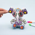 Load image into Gallery viewer, Colorbok Make It Colorful! Color Your Own Plush-Elephant
