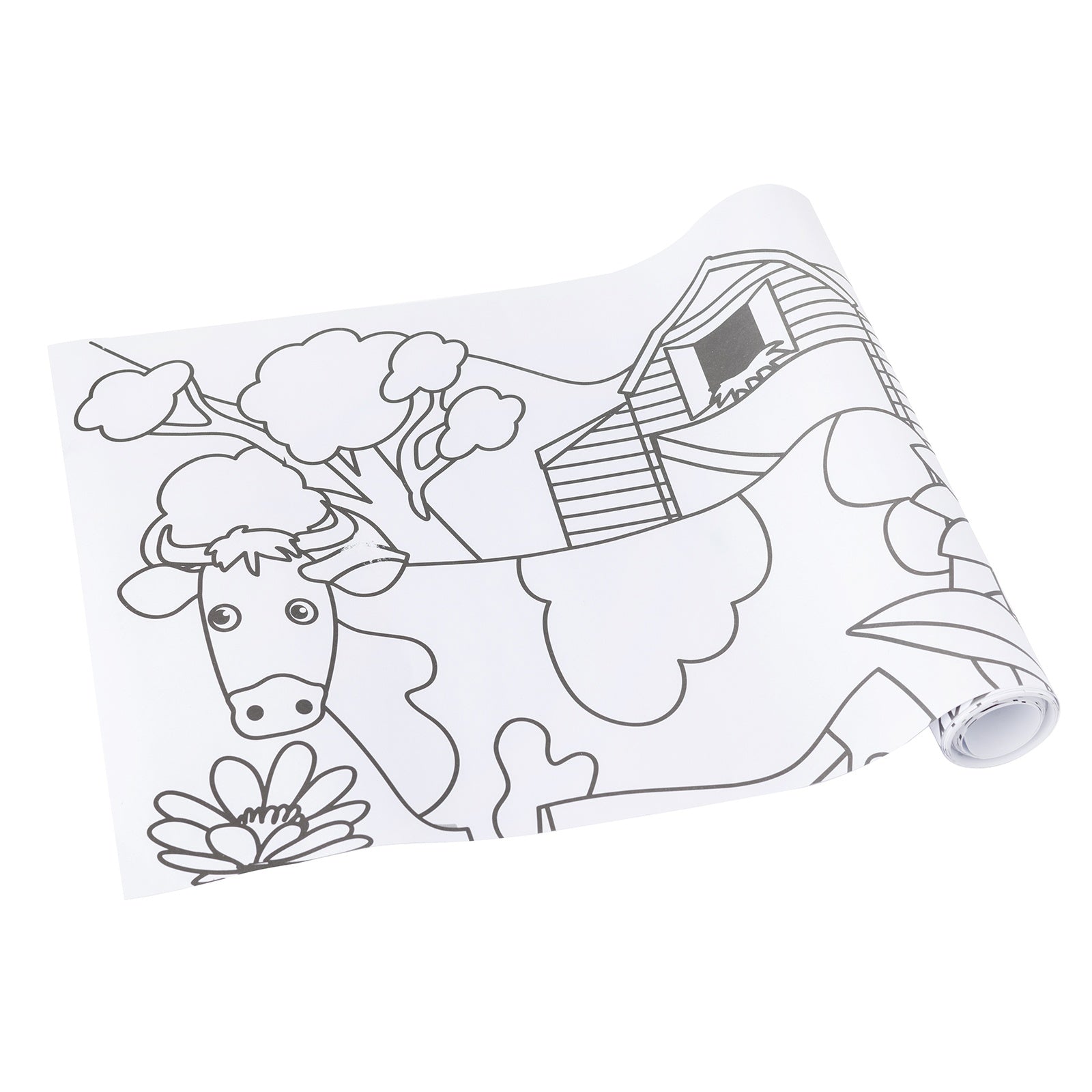 Make It Colorful! 19ft Coloring Roll - Land Sea Space