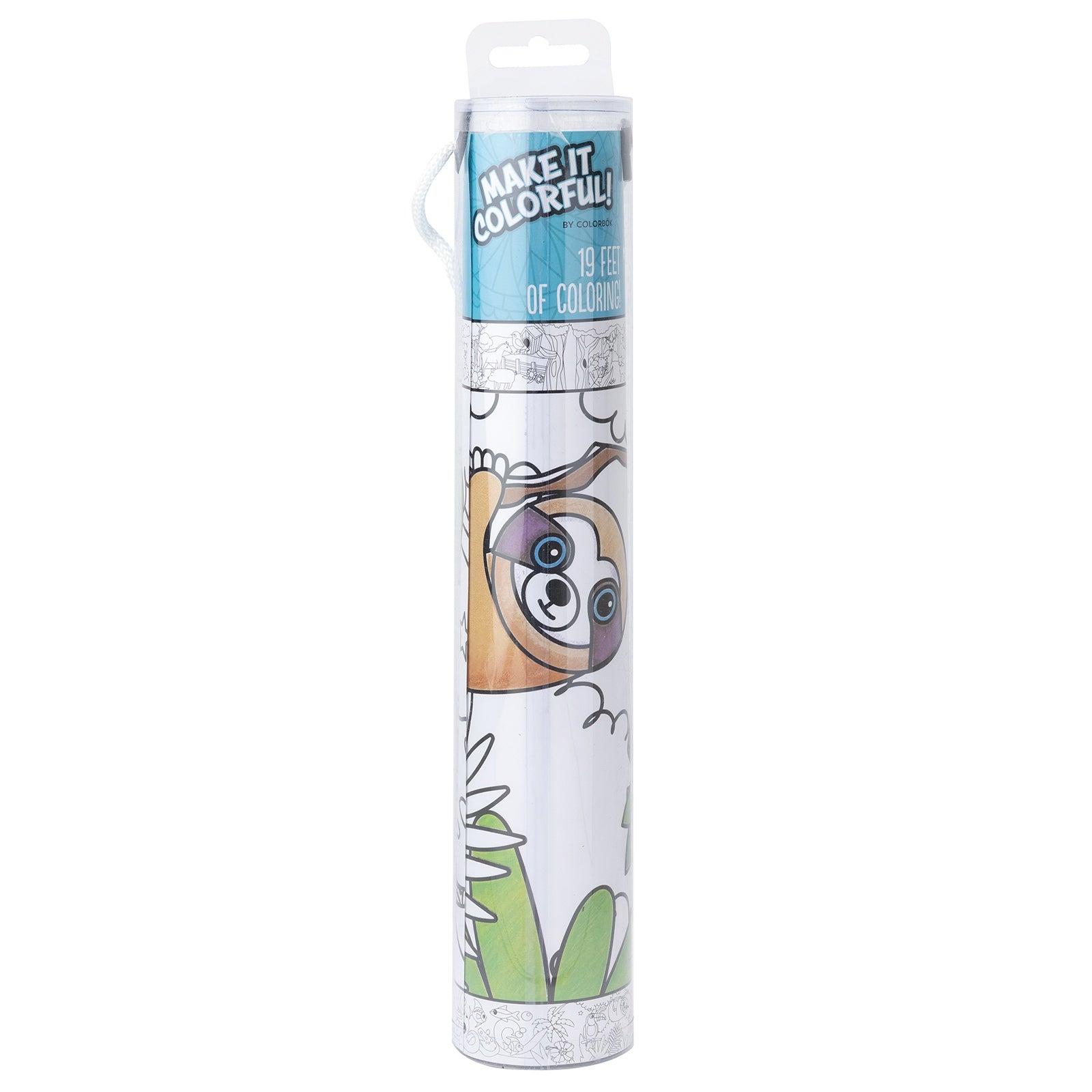 Make It Colorful! 19ft Coloring Roll - Land Sea Space
