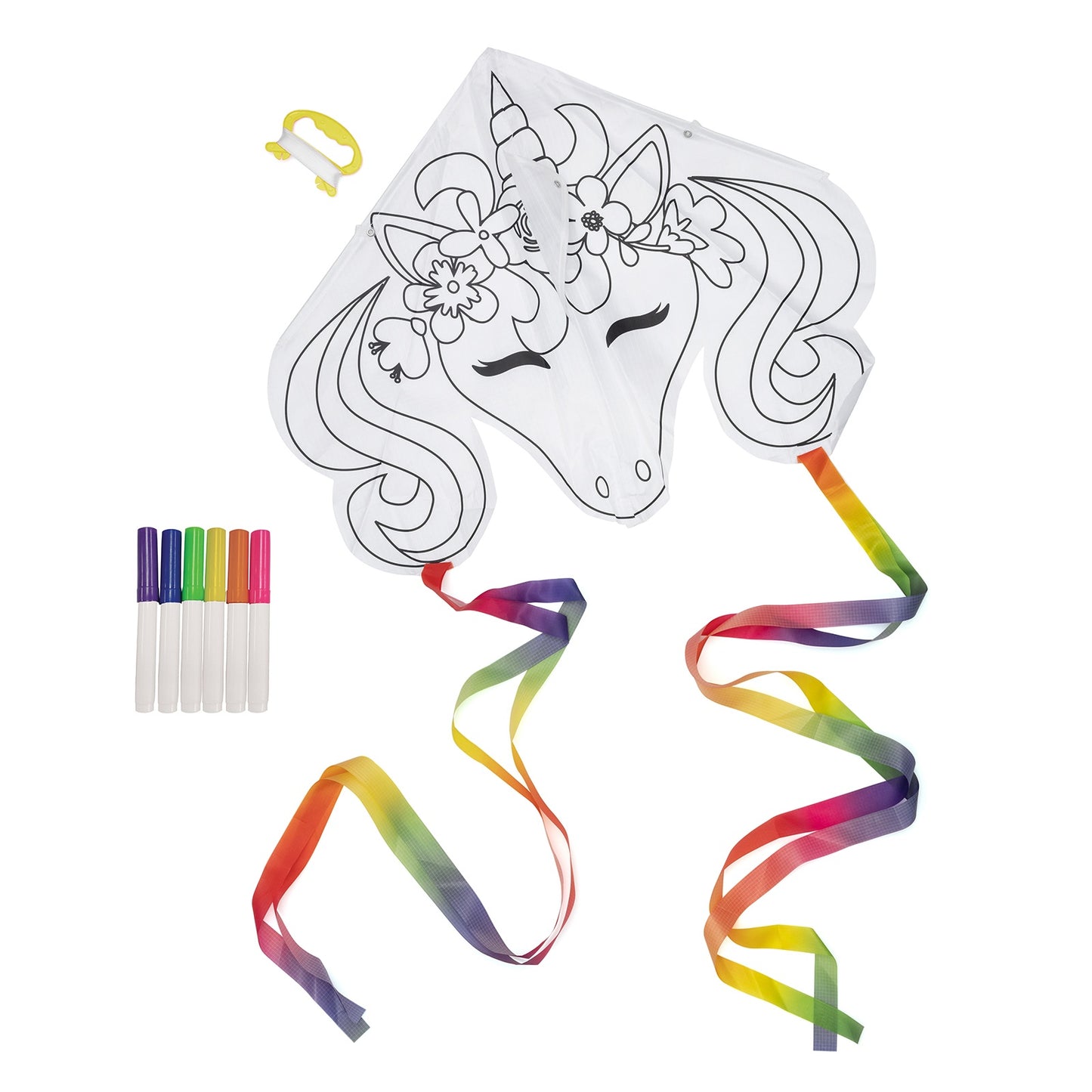 Colorbok Make It Colorful! Color Your Own Kite-Unicorn