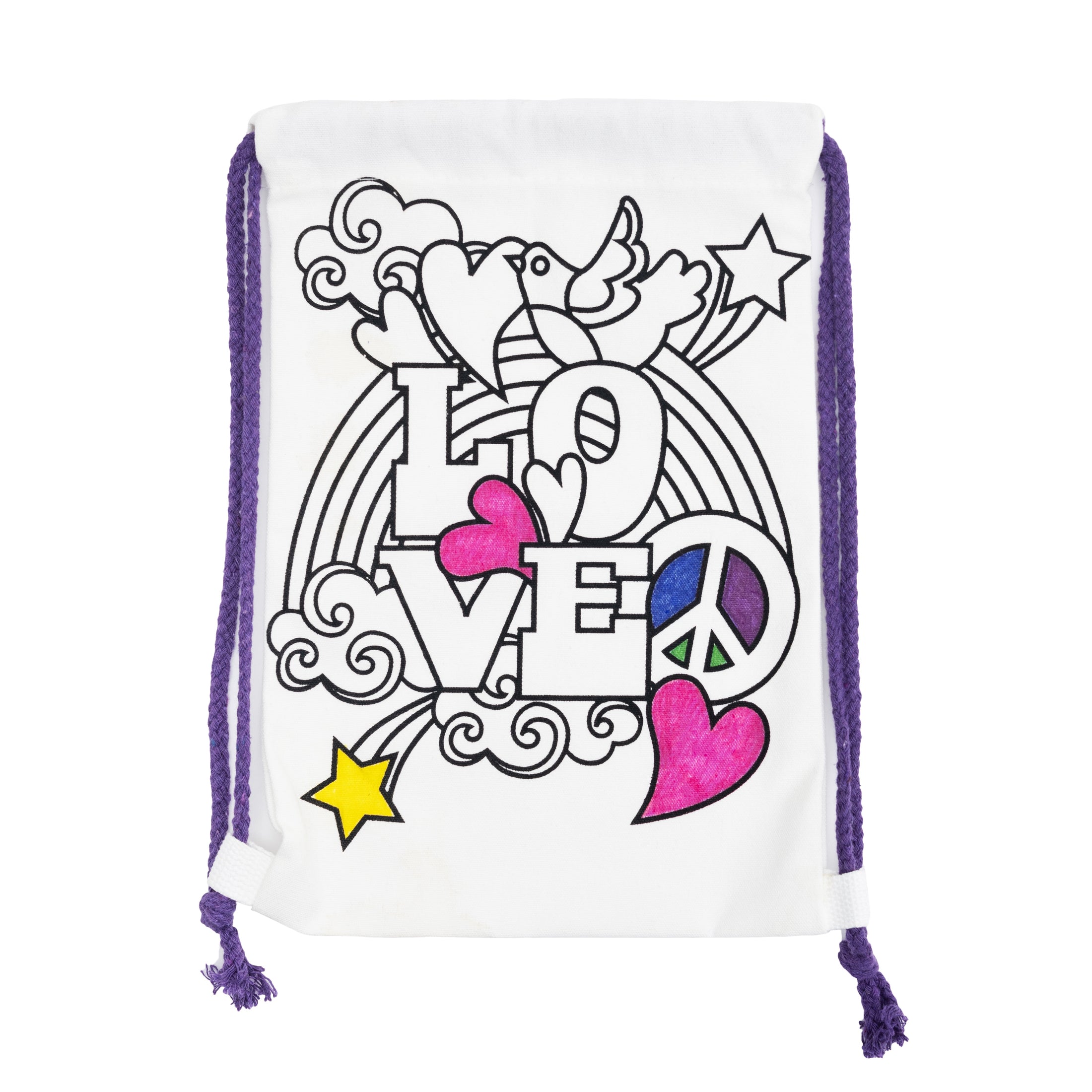 Colorbok Make It Colorful! Color Your Own Backpack-Groovy