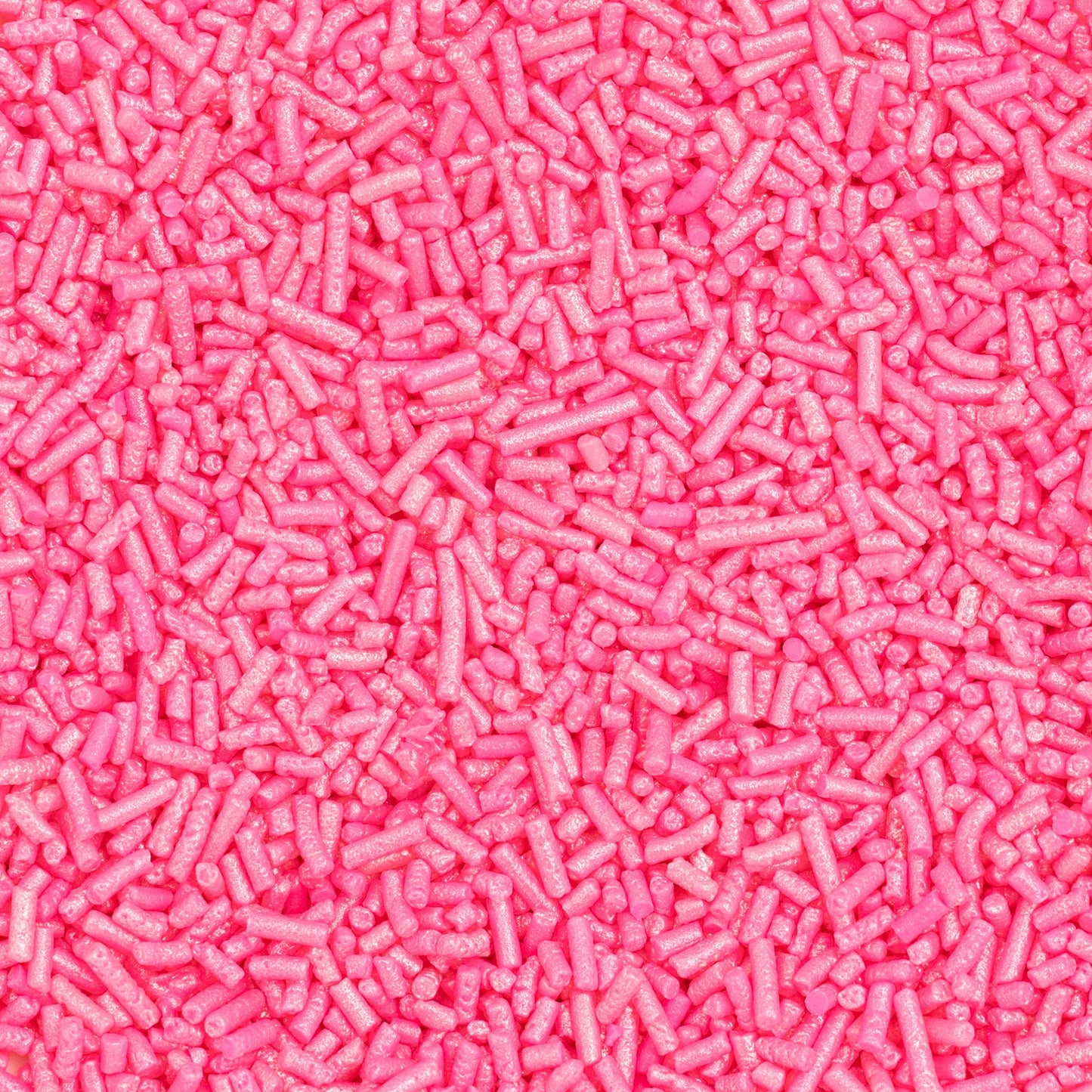 AC Food Crafting Bulk Polished Jimmies 25lbs-Light Pink