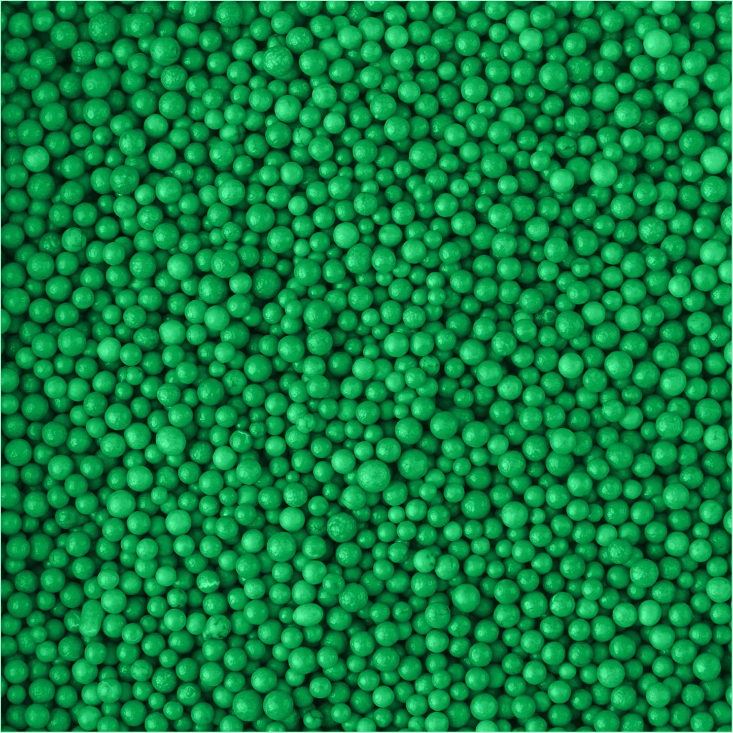 AC Food Crafting Bulk Polished Nonpariel Sprinkles 25lbs-Medium Green
