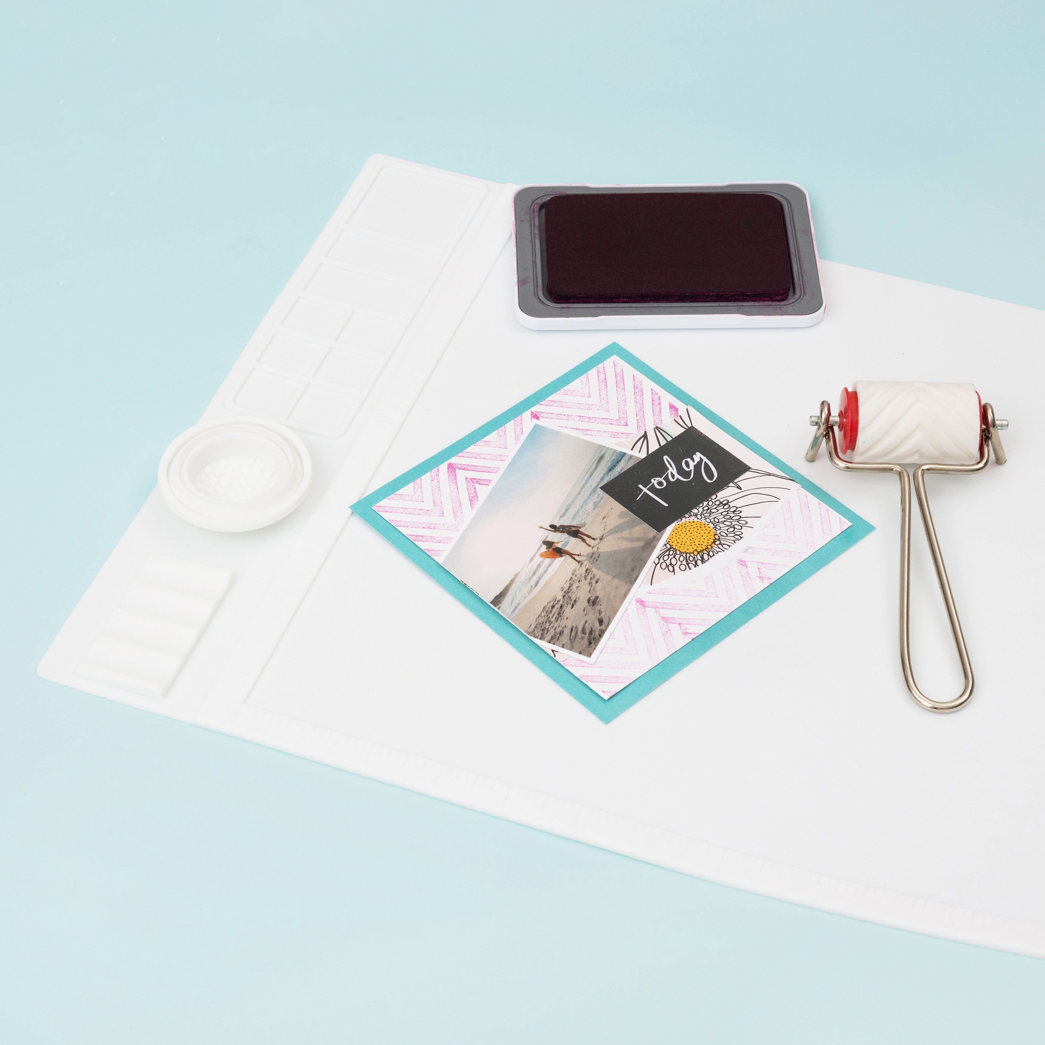 We R Makers Silicone Workspace & Stencil Mat-12"X12"