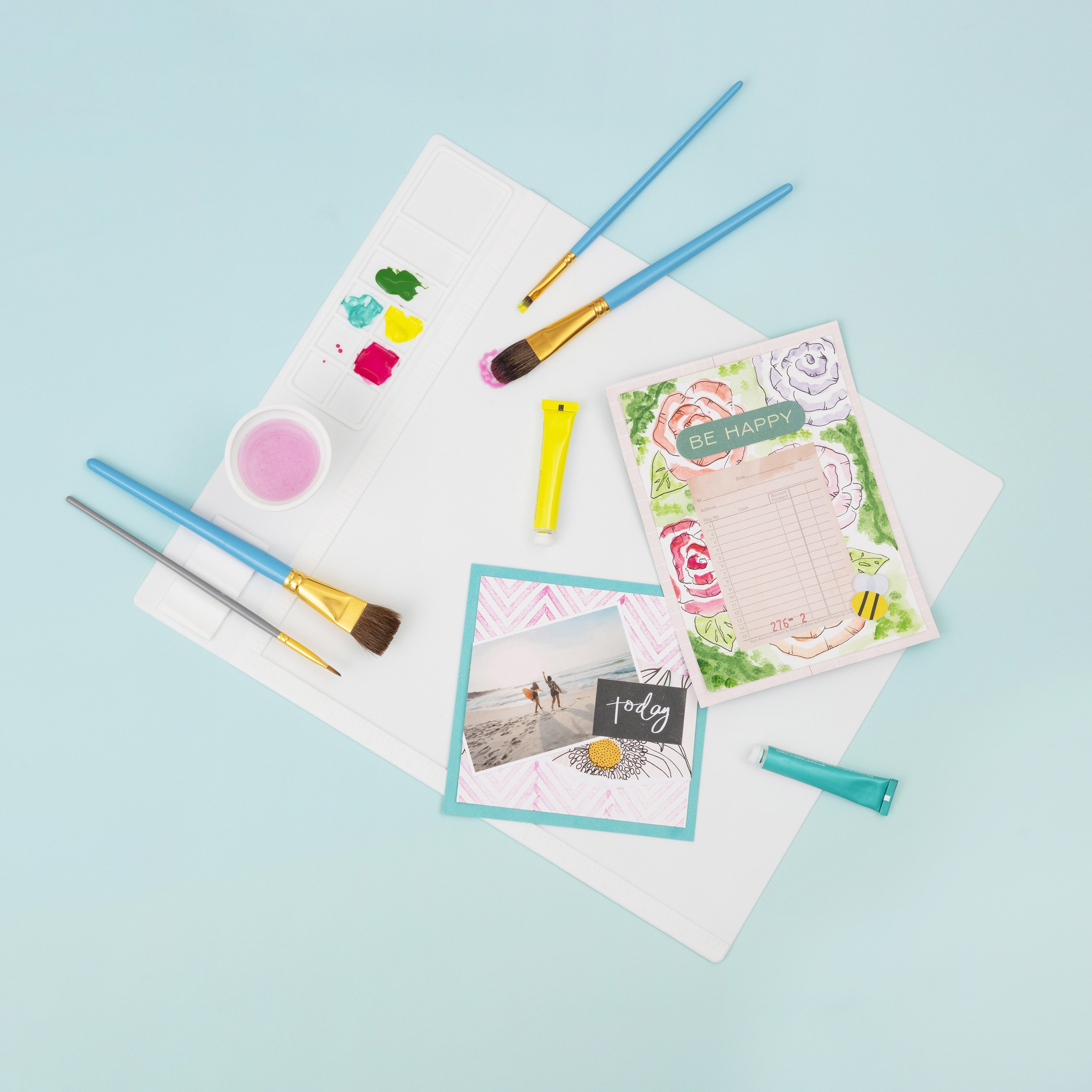 We R Makers Silicone Workspace & Stencil Mat-12"X12"