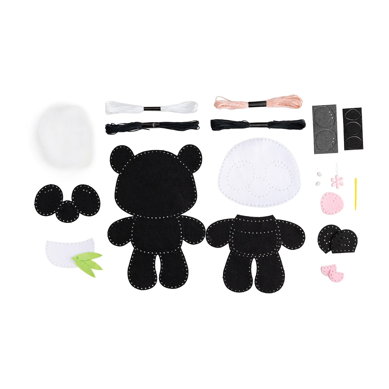 Colorbok Felt Softie Kit-Panda