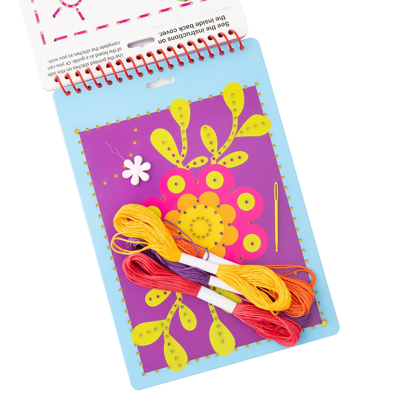 Sew Cute! Em-Board-Ery Flower Stitch Kit