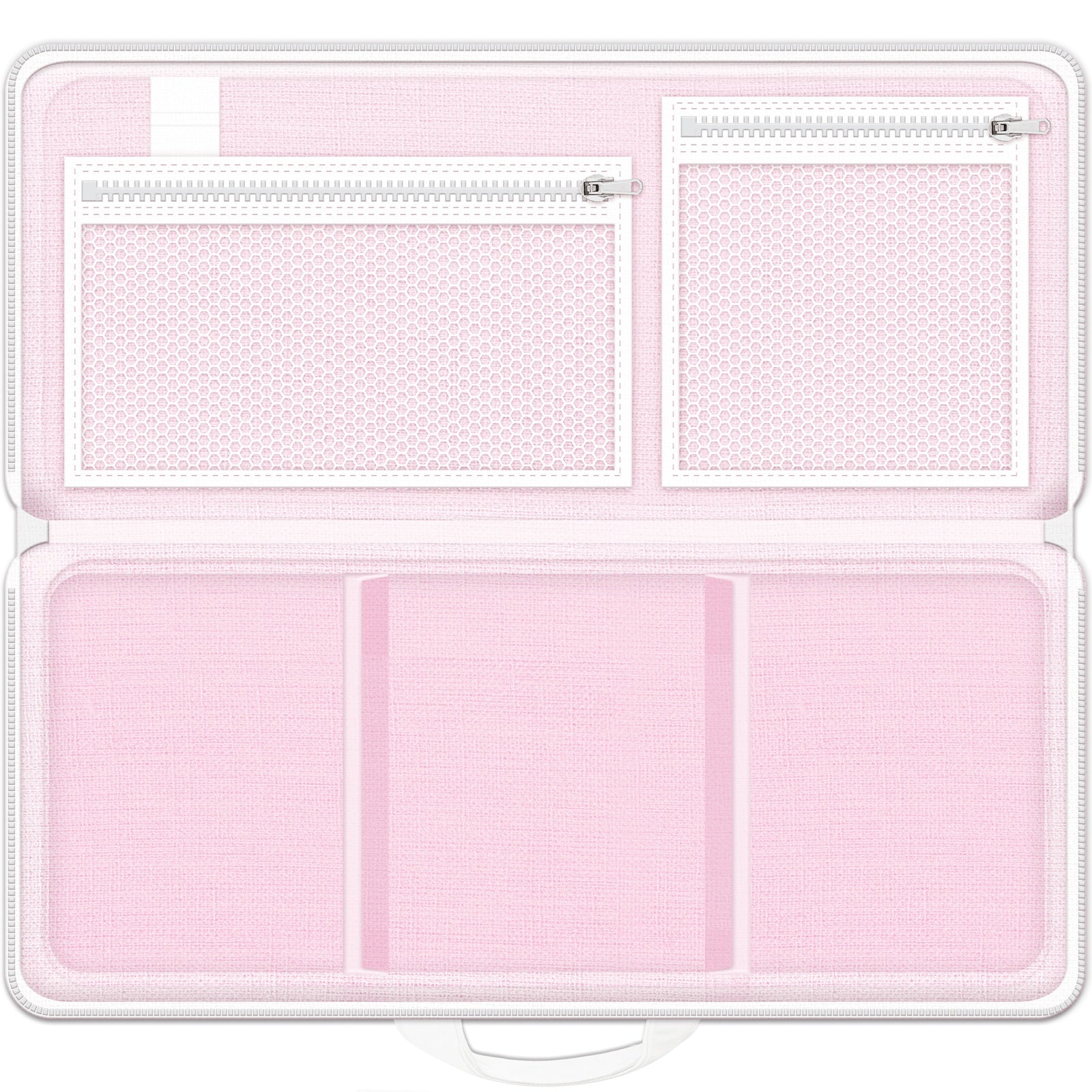 EK Success 7.5 x 17.5 x 5" Zippered Craft Tote