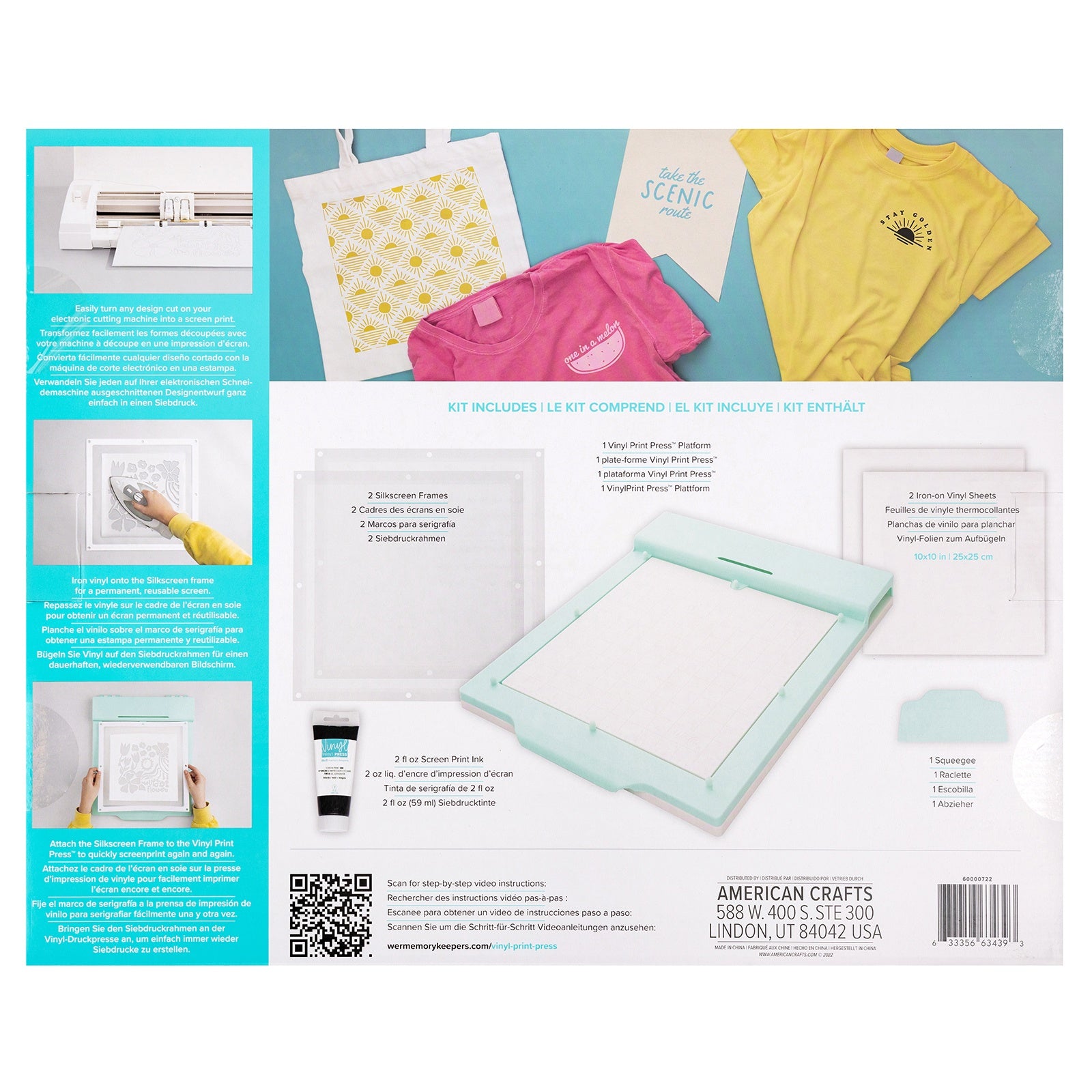 We R Memory Keepers Vinyl Print Press All-In-One Kit