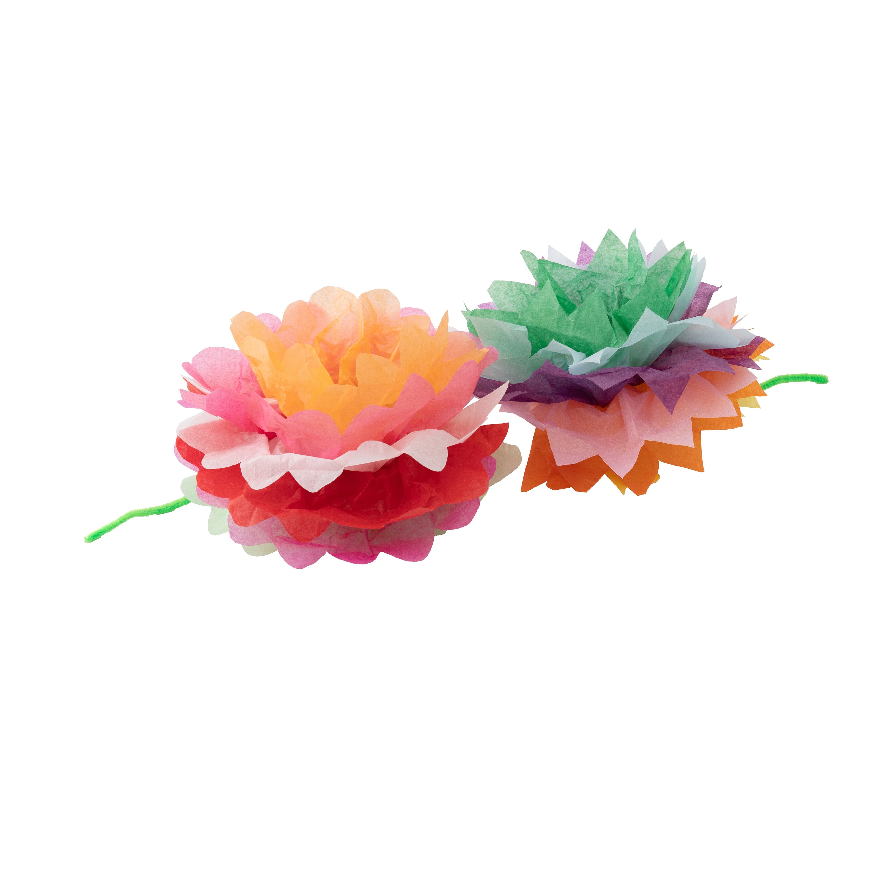 Craft Around The World Mexican Paper Flowers-Makes 8