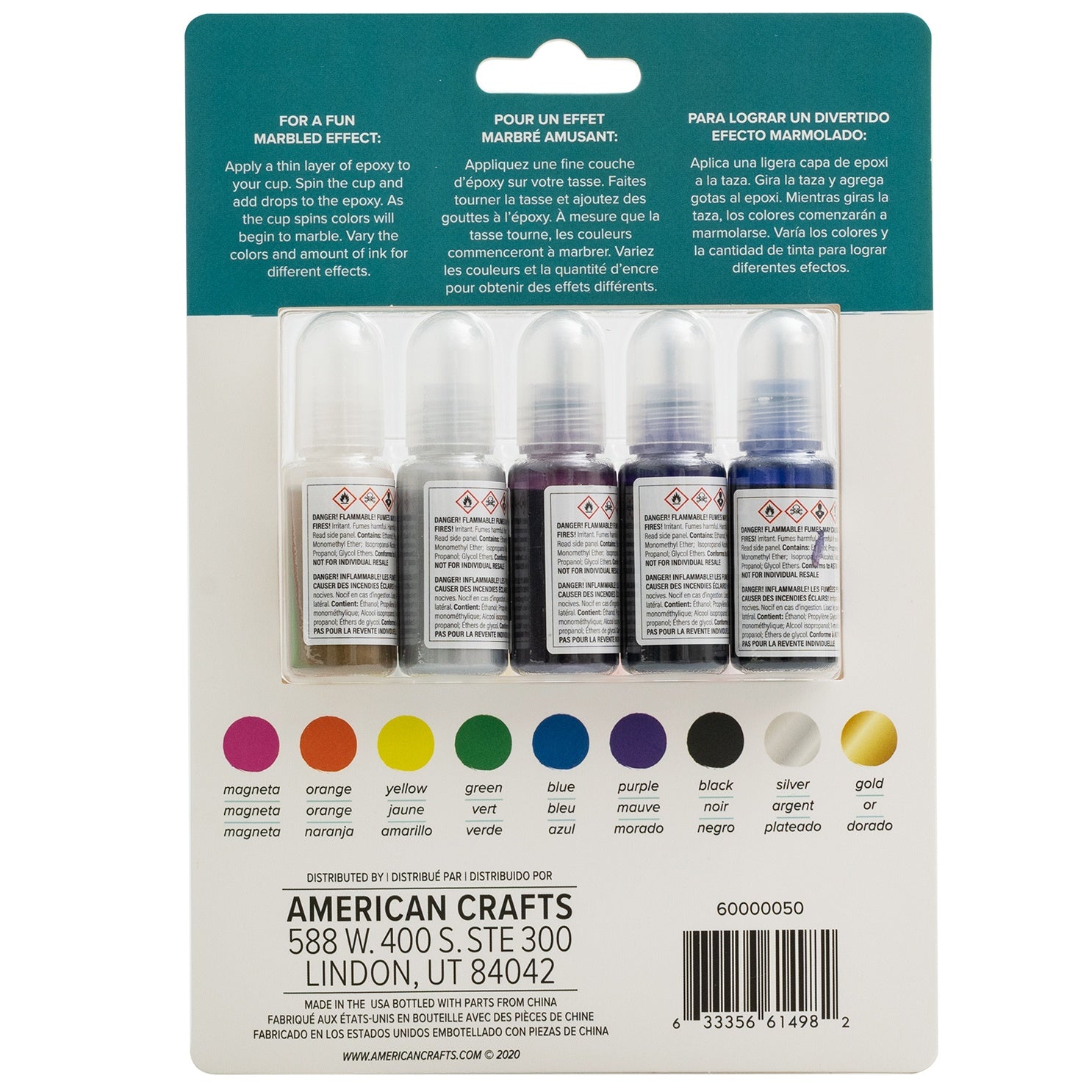 Metallic Alcohol Ink - American Crafts